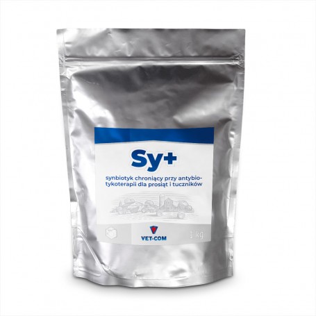 Sy+ synbiotyk chroniący przy antybiotykoterapii dla prosiąt i tuczników - VET-COM